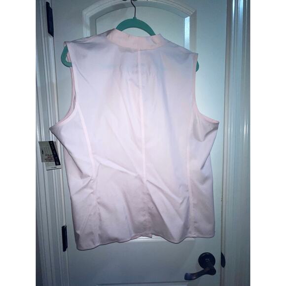 Jones New York Women's Sleeveless No-Iron Easy Care Shirt NWT 20W - Picture 12 of 13